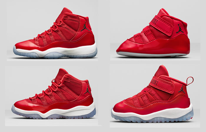 Nike Air Jordan 11 Win Like 96 Red Release Date