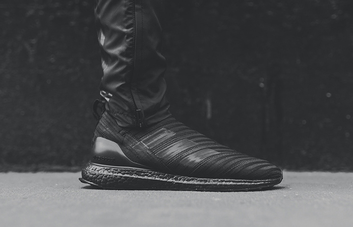 On Foot Look at the KITH x adidas Nemeziz Tango 17+ Ultra Boost Black