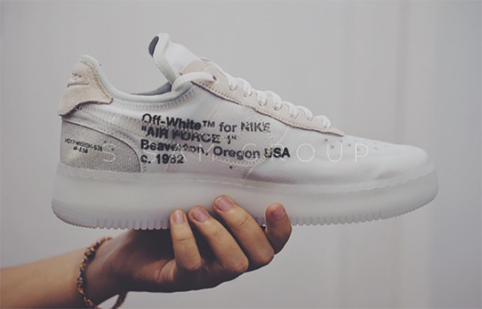 nike air force ft off white