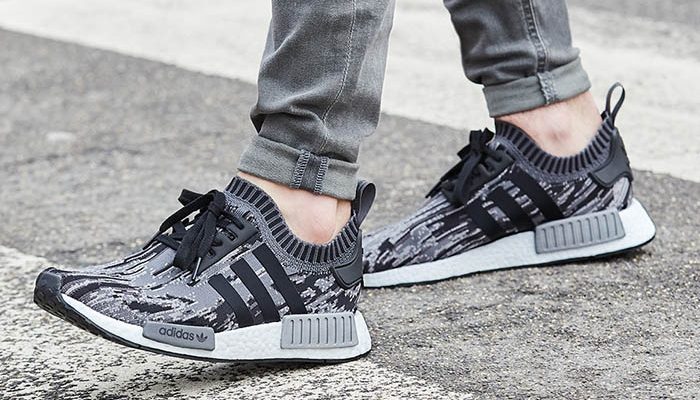 On Look at NMD R1 Glitch Camo Green - Fastsole