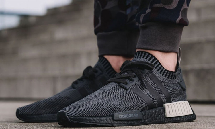 On-Foot Look at the new adidas NMD R1 Black Glitch