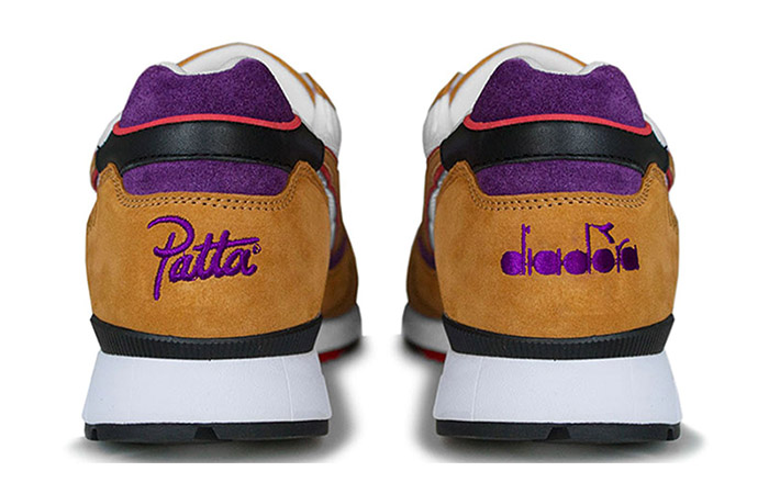 PATTA Diadora V7000 90S Brown 501.170643 C6141 Buy New Sneakers Trainers FOR Man Women in United Kingdom UK Europe EU Germany DE 02