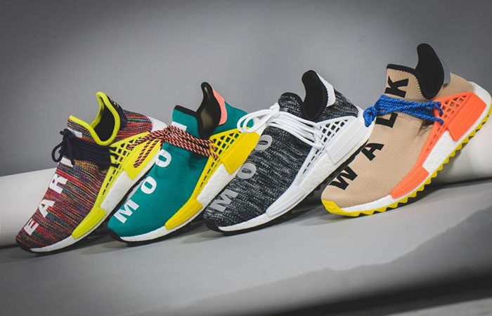 Latest Pharrell Williams NMD HU Trainer Releases & Next Drops