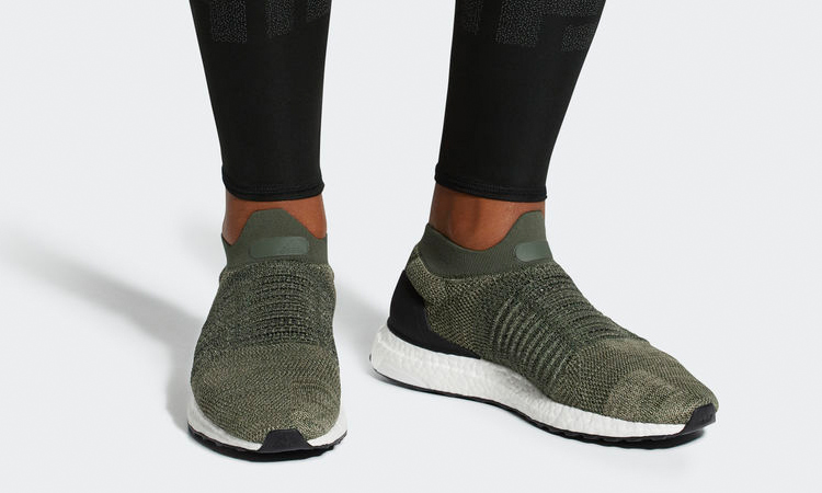 adidas Ultra Boost Laceless Olive CP9252 01