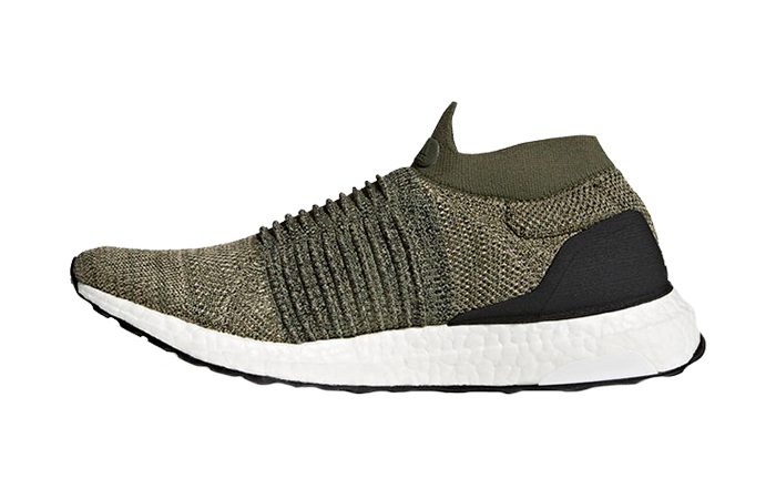 adidas Ultra Boost Laceless Olive 