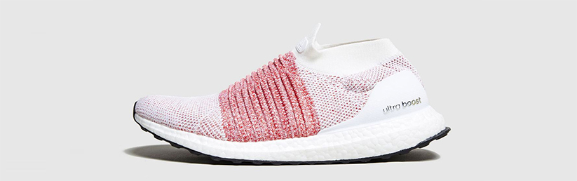 adidas Ultra Boost Laceless Scarlet On Foot Shots 04