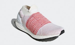 adidas Ultra Boost Laceless White Scarlet BB6136 03