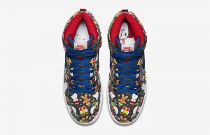 Concepts Nike SB Dunk High Ugly Sweater Christmas 881758-446 Buy New Sneakers Trainers FOR Man Women in United Kingdom UK Europe EU Germany DE 03