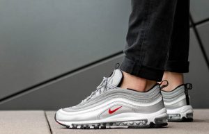 Nike Air Max 97 OG QS Silver Bullet Womens 885691-001 Buy New Sneakers Trainers FOR Man Women in United Kingdom UK Europe EU Germany DE 02