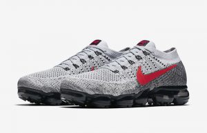 Nike Air Vapormax Gray Red 849558-020 Buy New Sneakers Trainers FOR Man Women in United Kingdom UK Europe EU Germany DE 01