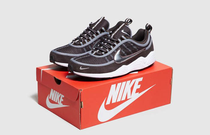 Size Exclusive Nike Air Zoom Spiridon Black Buy New Sneakers Trainers FOR Man Women in United Kingdom UK Europe EU Germany DE 02
