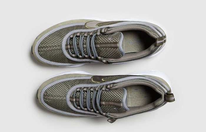 Size Exclusive Nike Air Zoom Spiridon Olive Buy New Sneakers Trainers FOR Man Women in United Kingdom UK Europe EU Germany DE 03