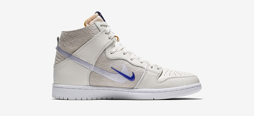 Soulland x Nike SB Dunk High Sail Royal Official Look Buy New Sneakers Trainers FOR Man Women in United Kingdom UK Europe EU Germany DE Sneaker Release Date 03