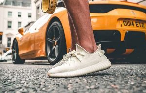 adidas Yeezy Boost 350 V2 Ice Yellow F36980 on foot 03