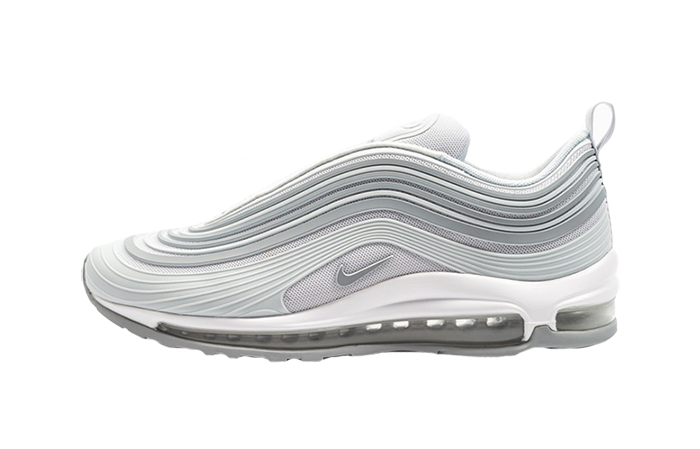 nike air max 97 ultra trainers in silver