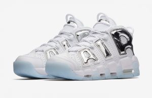 Nike Air More Uptempo Chrome 917593-100 Buy New Sneakers Trainers FOR Man Women in United Kingdom UK Europe EU Germany DE 02