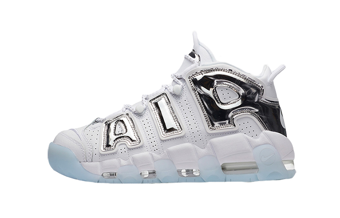 Nike Air More Uptempo Chrome 917593-100 Buy New Sneakers Trainers FOR Man Women in United Kingdom UK Europe EU Germany DE 04