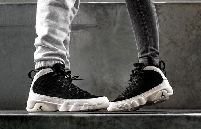 Jordan 9 Black White 302370-021 Buy New Sneakers Trainers FOR Man Women in United Kingdom UK Europe EU Germany DE 04