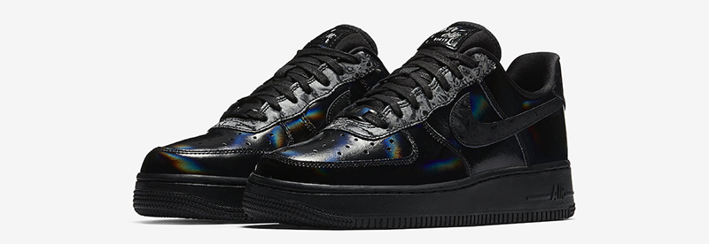 On Foot Look At The Nike Womens Air Force 1 07 LX Black - Fastsole