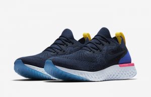 Nike Epic React Flyknit College Navy AQ0067-400 02