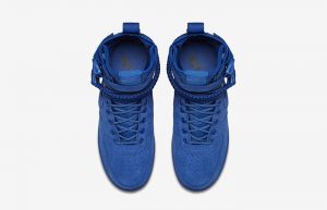 Nike SF Air Force 1 Blue Suede 864024-401 03