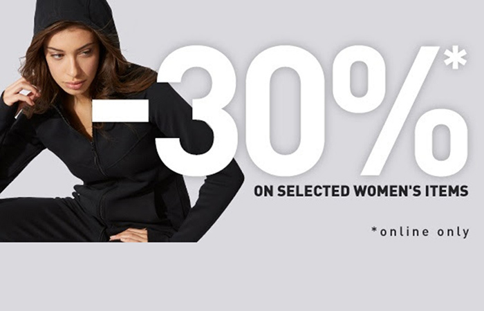 30% off selected women's items
