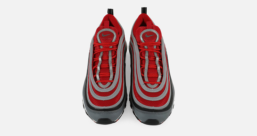 Nike Air Max 97 Gym Red On Feet