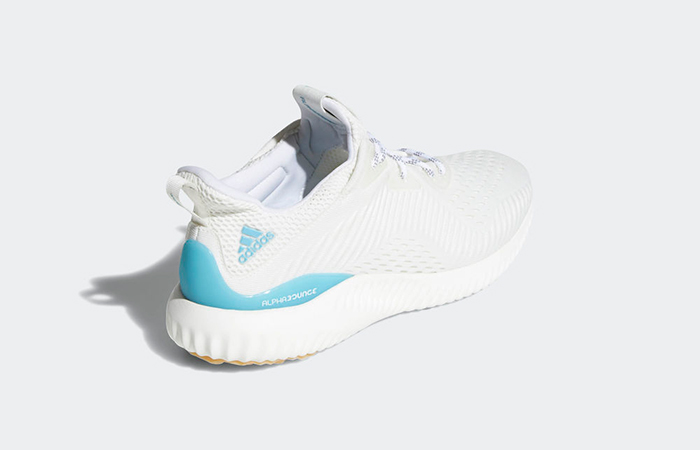 Parley adidas AlphaBounce White Blue CQ0784 - Fastsole