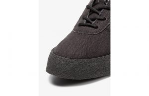 Womens Yeezy Graphite Crepe Suede Canvas Flat Sneakers 12578618 03