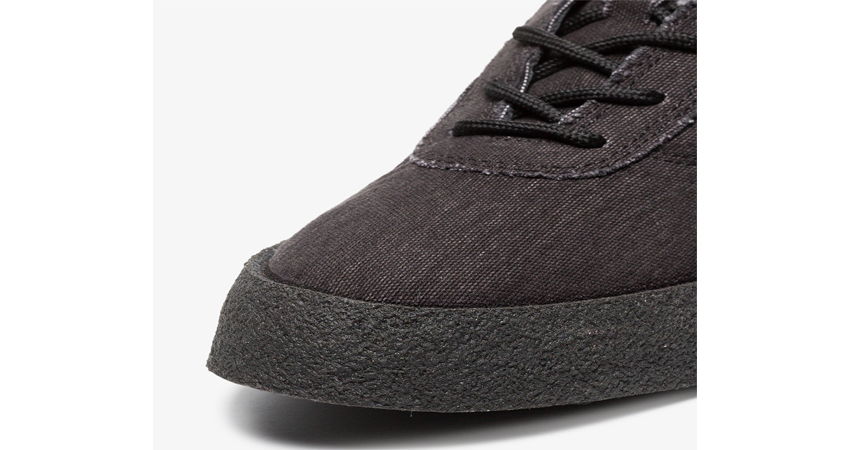 Womens Yeezy Graphite Crepe Suede Canvas Flat Sneakers Are Live 04
