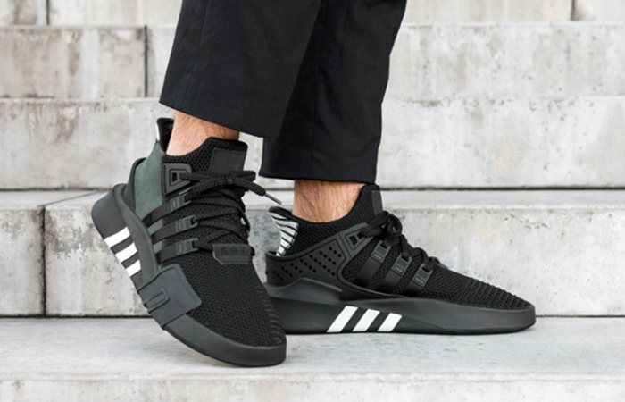 adidas originals eqt bask adv sneakers in black cq2991