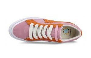 Converse Golf Le Fleur One Star Pink Orange 162125C 02