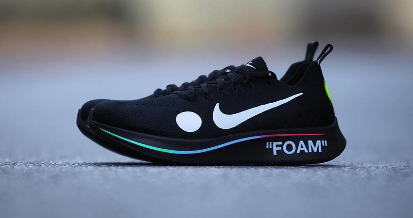 off white zoom fly mercurial black