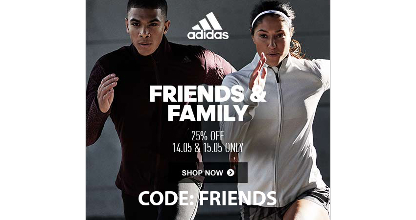 No Empty Hand Returns From 25% OFF adidas Friends & Family UK Sale