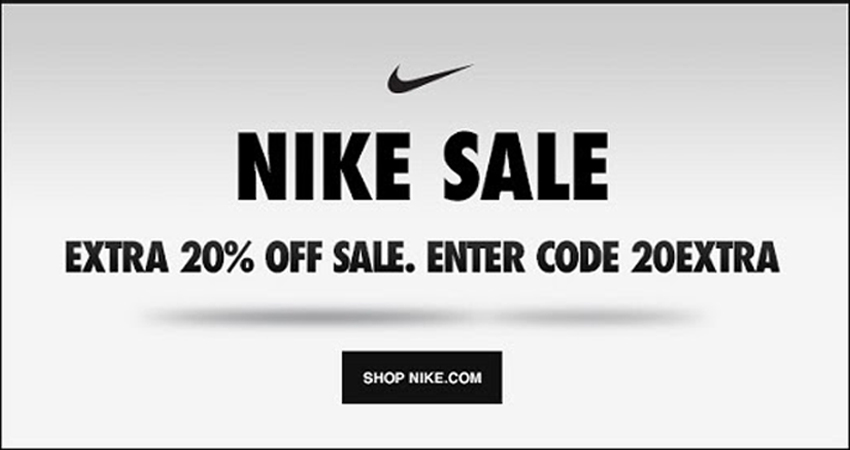 Get Extra 20% Off On Nike End Of Season Sale