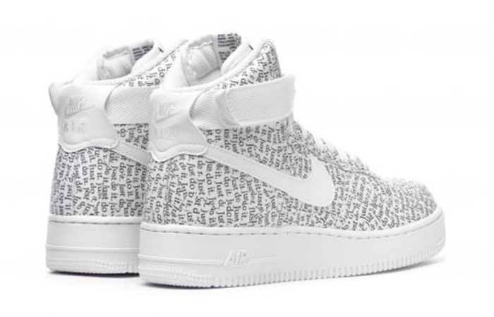 air force 1 high just do it pack black
