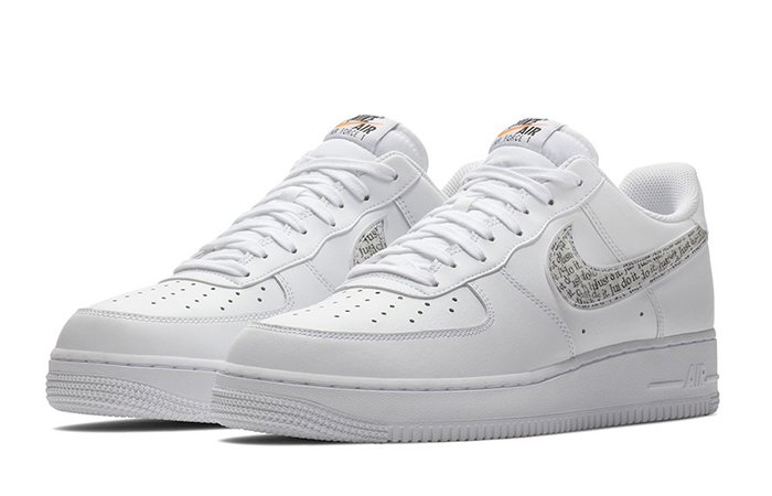 Nike Air Force 1 Low Just Do It Pure White 02