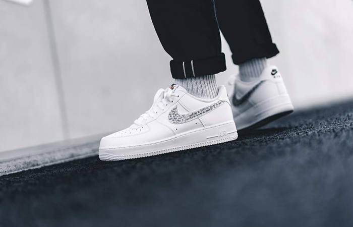 Nike Air Force 1 Low Just Do It Pure White BQ5361-100 06
