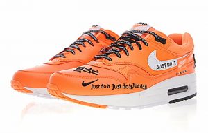 Nike Air Max 1 Just Do It Orange Womens 917691-800 03