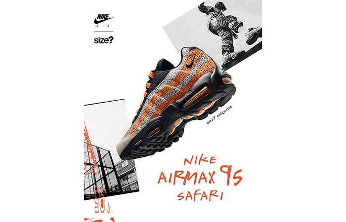 Size? And Nike To Drop Exclusive Air Max 95 Safari
