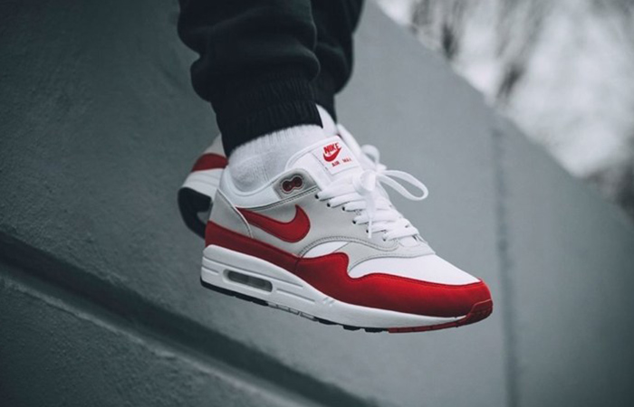 The Air Max 1 OG Anniversary Red Is Restocking