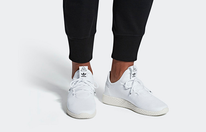 adidas Pharrell Williams Tennis Hu Shoes in White