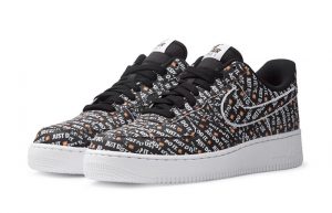Air Force 1 Low Just Do It Pack Black AO6296-001 02