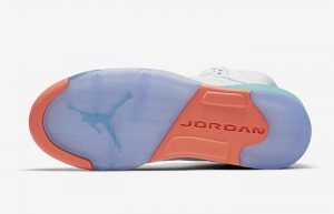 Air Jordan 5 GG White Aqua 440892-100 06
