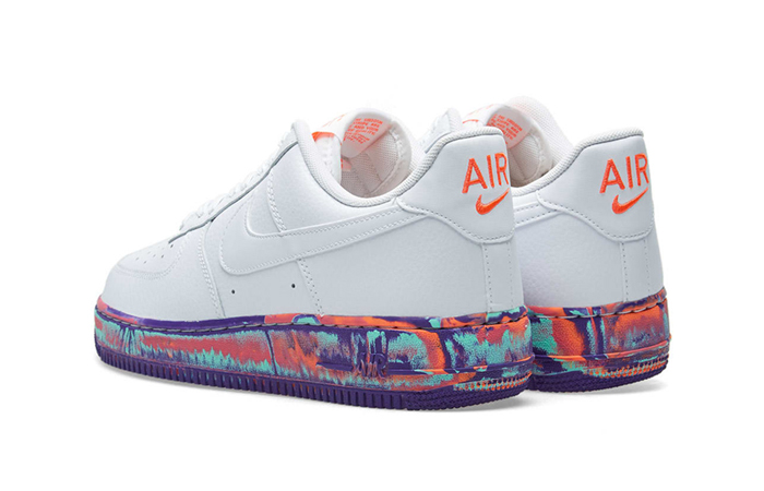nike air force 1 multicolor marble