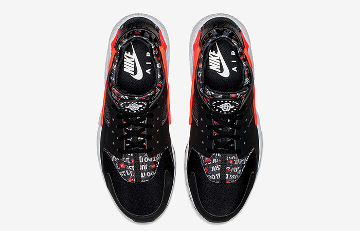 Nike Air Huarache Just Do It Black Orange AT5017-001 03