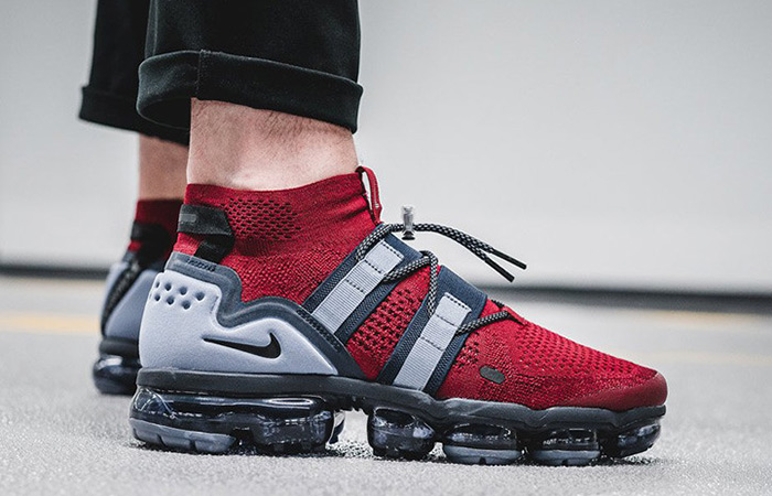 Nike Air VaporMax Utility Red Official Look - Fastsole
