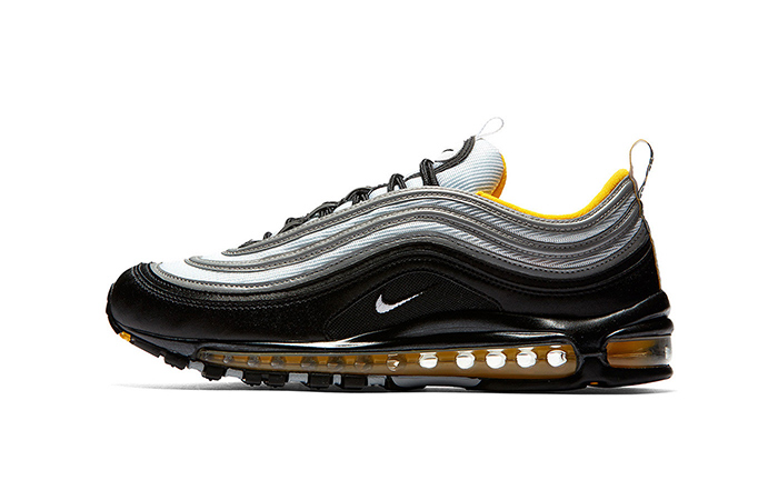 Check Out The Nike Air Max 97 In Exciting Black And Yellow Combination