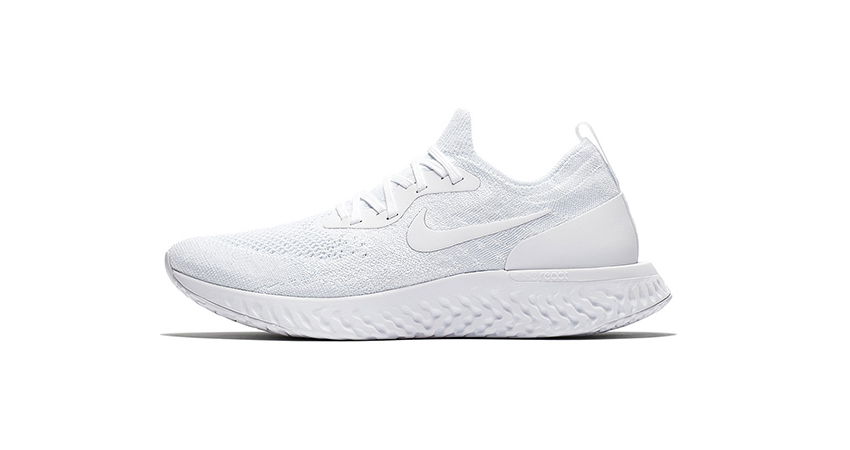 The Nike Epic React Flyknit Will Drop In Triple White Colourway 01