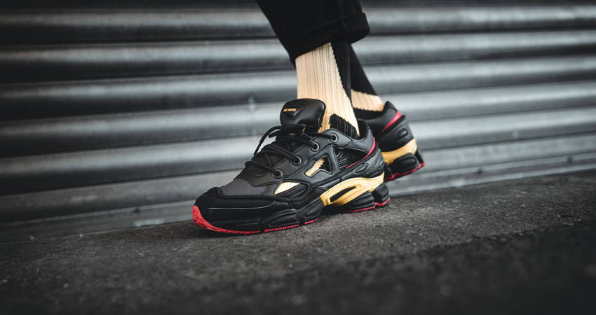 adidas Raf Simmons Replicant Ozweego Black Official Look 05